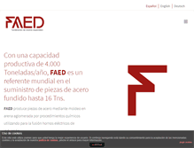 Tablet Screenshot of faedsl.com